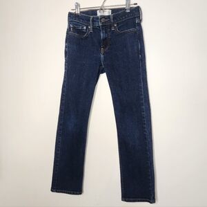 Abercrombie Kids Dark Wash Straight Leg Blue Jean Size 9 10 Boys